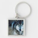 Buscar lobo de madera llaveros Fauna