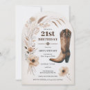 Buscar bota de vaquero invitaciones Prometida