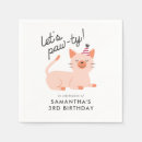 Buscar gato servilletas Para niños