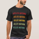 Buscar satélite camisetas Observar