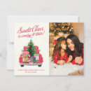 Buscar navidad antiguo postales Camión rojo