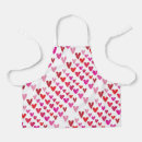 Buscar lino delantales Rosa