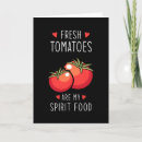 Buscar comida vegetariana tarjetas Tomate