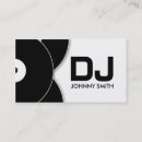 Buscar djs tarjetas de visita Musical