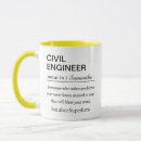 Buscar ingenieros civiles tazas Compañeros de trabajo