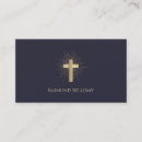 Buscar cruz tarjetas de visita Espiritual