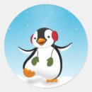 Buscar pingüino pegatinas Invierno