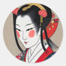Buscar geishas pegatinas Ukiyo e