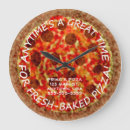 Buscar pizza relojes de pared Negocio