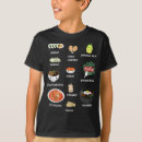 Buscar coreano camisetas Comida