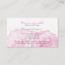 Buscar del peony tarjetas de visita Rosa