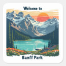 Buscar banff pegatinas Lago moraine