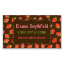 Buscar fruta tarjetas de visita Clientes