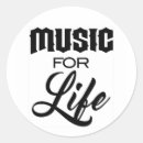 Buscar la música es mi vida pegatinas Correa