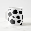 Buscar vaca negra tazas Vaquera