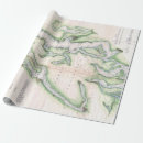 Buscar mapas papel de regalo Vintage