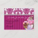 Buscar diseño la torta de tarjetas de visita Magdalenas