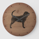 Buscar sangre relojes de pared Madera