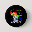 Buscar superpoderes chapas Orgullo autista