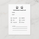 Buscar glamoroso tarjetas de visita Maquillador