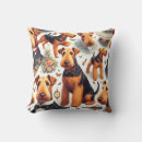Buscar airedale cojines Cachorro
