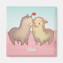 Buscar de la llama imanes Adorable