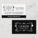 Buscar cuchara tarjetas de visita Restaurante