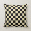 Buscar beige y negro cojines A cuadros