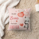 Buscar corazones rojos cojines Parejas