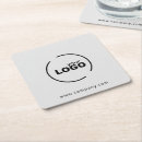 Buscar publicidad posavasos Minimalista