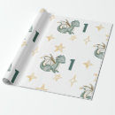 Buscar dragón agua de papel de regalo Verde