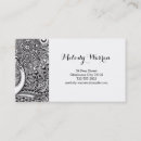 Buscar ornamentos tarjetas de visita Blanco