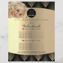 Buscar peluquero flyers Azotes