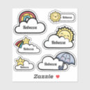 Buscar estrella sonriente pegatinas Kawaii