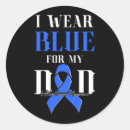 Buscar conciencia del cáncer de colon pegatinas Apoyo