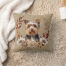 Buscar yorkshire terrier cojines Acuarela