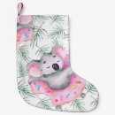 Buscar koala calcetines navideños Acuarela