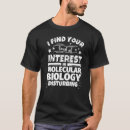 Buscar molecular camisetas Divertido
