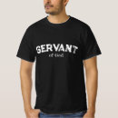 Buscar siervo camisetas Religión