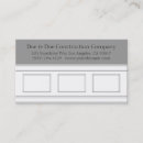 Buscar moldeado tarjetas de visita Construcción