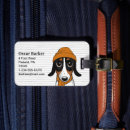 Buscar hipster etiquetas para maletas Perro