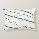 Buscar azul y mostaza cojines Moderno