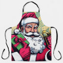 Buscar navidad santa delantales Retro