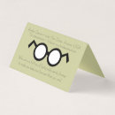 Buscar optometristas tarjetas de visita Clientes