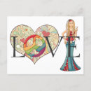 Buscar amor colorido postales General y unisex