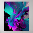 Buscar aguas turquesas posters Abstracto