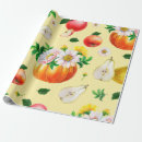 Buscar manzana roja papel de regalo Otoño