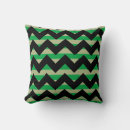 Buscar galón verde cojines Zigzag