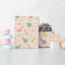 Buscar dinosaurios rosados papel de regalo Chica