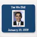 Buscar 2009 alfombrillas de raton Barack obama